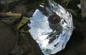 Erstellen und verwenden einer "zusammengesetzten" parabolischen Solarkocher (Großprojekt)