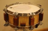 100 % Upcycled/zurückgefordert Stave Snare-Drum bauen! 