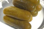 Old Fashioned fermentierter Knoblauch Dill Pickles