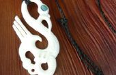 Gewusst wie: binden, Schiebe-verstellbare Knoten für Maori Halsketten