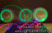 Lernen über Bewegung mit Lightpainting