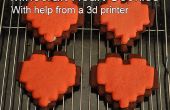 Machen Sie Minecraft Herzkekse mit Hilfe von einem 3D-Drucker
