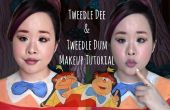 Alice im Wunderland: Make-up inspiriert Tweedle Dee und Dum
