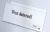 Wie erstelle ich eine (harmlose) fake Virus. 