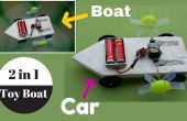 Wie erstelle ich ein 2 in 1 Spielzeugboot (Boot + Auto) - hausgemachte Spielzeug