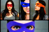 Superhelden Maske Tutorial + Muster