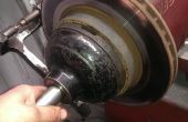 Reparatur der vorderen Bremsen Auto