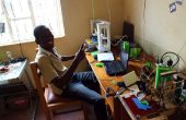 Aufrechterhaltung einer kleinen 3D Druckerei in Uganda