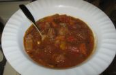 Dicke & herzhafte Gemüse-Rindfleisch-Suppe