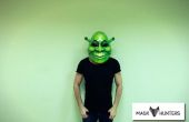 Wie erstelle ich Shrek Maske aus Papier