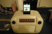 Wiederum ein Vintage Radio in ein iPod-dock