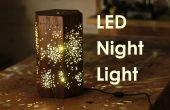 Ein LED Nachtlicht W / Stern-Muster machen