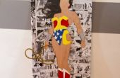 Laser-schneiden, Wonder Woman Decoupage