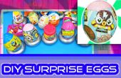 DIY wie Überraschung machen Eiern mit Candy / Spielzeug Wrapper
