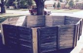 Tragbare Gaga Grube aus Repurposed Zaun