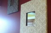 Spiegel Wand Aufhänger bedeckt
