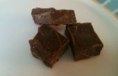 Chocolate Peanut Butter Fudge Gefrierschrank (Vegan, Raw)