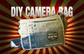DIY gewachste Canvas Kameratasche