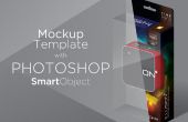 Mock-up Vorlage mit PHOTOSHOP Smart-Objekt