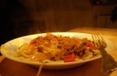 Hausgemachte Spaghetti 100 % von Grund auf neu
