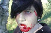 So realistisch wie Zombie Make-up bekommt! 