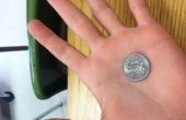 Wie machen eine regelmäßige Münze schauen, wie es zwei Münze leitete