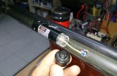 Laser-Gewehr zu ersetzen Knopf mit Taster
