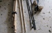 Bambus-Pfeil und Bogen