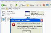 Gewusst wie: löschen eine "undeletable" Datei in MS Windows