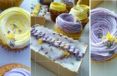 Zitronen-Lavendel-Cupcakes