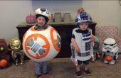 BB-8 und R2-D2 - Star Wars-Kleinkind-Halloween-Kostüme