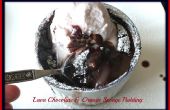 Lava Schokolade & Orange Sponge Pudding Kuchen