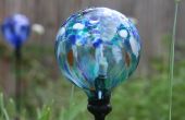 Ersetzen Sie einen zerbrochenes Glas Globus auf eine solarbetriebene Garten Licht