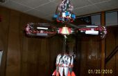Recycling-Flasche WHIRLIGIG Space-Shuttle-COPTER