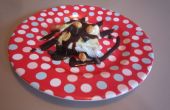 Minze-Schokolade Brownie sensationelle Eisbecher