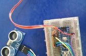 Arduino und Ultraschall-Sensor Steuerung Servo und Abstand Meter