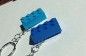 Kleines und einfaches Lego Schlüsselanhänger. Kein Bohren notwendig! 