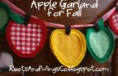 Wie erstelle ich ein Apple-Girlande für Herbst oder zurück in die Schule