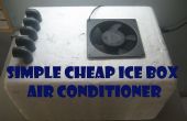 Einfache billige Ice Box Klimaanlage