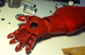 Iron Man Mark 7 tragbare Hand montiert Auto-Attatched Repulsor/Coilgun/Tazer