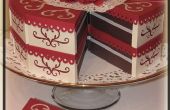 Papier-Kuchen - Gunst-Boxen (video-Tutorial enthalten)
