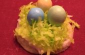Eiern in ein Nest Cookies