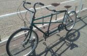 Wiederherstellen von Vintage Tandem-Fahrrad