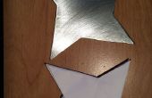 Einfach Papier/Metall Ninja Star