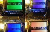 Arduino TFT Farbe Uhr
