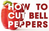 2 schnelle Wege zu schneiden, entkernen, & eine Paprika überstreuen