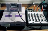SNES Super Gameboy Line Out Audio Mod