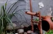 Kupfer-Rohr japanische Shishi-Odoshi Brunnen