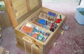 ARCON Para Herramientas con Madera de Palet - Werkzeug-Kiste mit Palet Holz