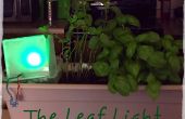 Blatt-Licht: Ein Indoor-Garten-Monitor